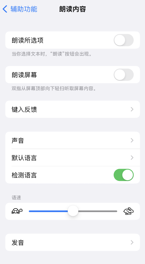 香河苹果服务网点分享iOS 16 小技巧：让 iPhone 朗读屏幕上的内容或所选择的文本 